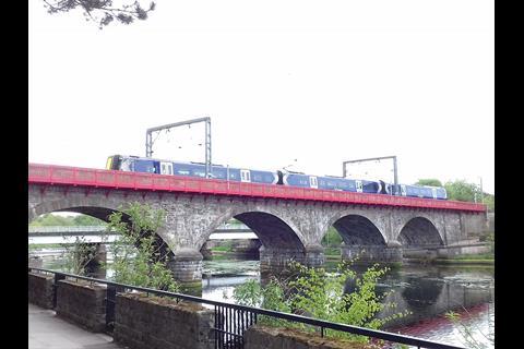 Network Rail and specialist contractor Taziker Industrial have completed a £1m six-month refurbishment of the Ayr Viaduct.